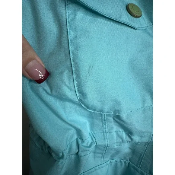 Peter Millar Women's Element Water Resistant Vest Golf Aqua XL Active Gorpcore - Picture 9 of 10